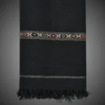 Kamalia Wool Premium Shawl | Dark Black - Image 2
