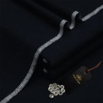 Premium Goli Winter Khaddar | Midnight Black