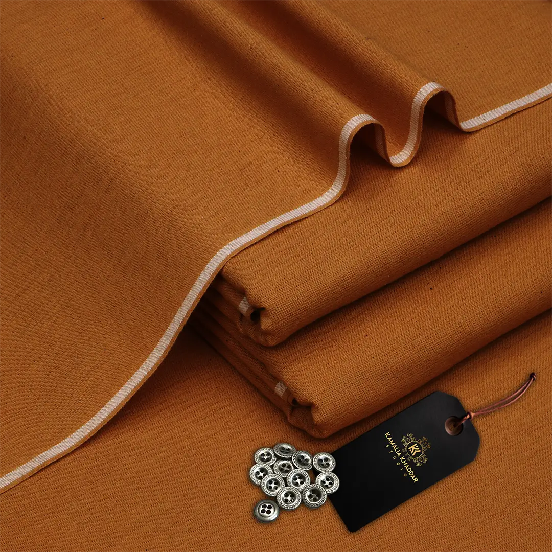 Clove-Dye.webp Premium Royal Handmade Winter Khaddar | Clove Dye - Image 1