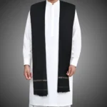Kamalia Wool Premium Shawl | Dark Black