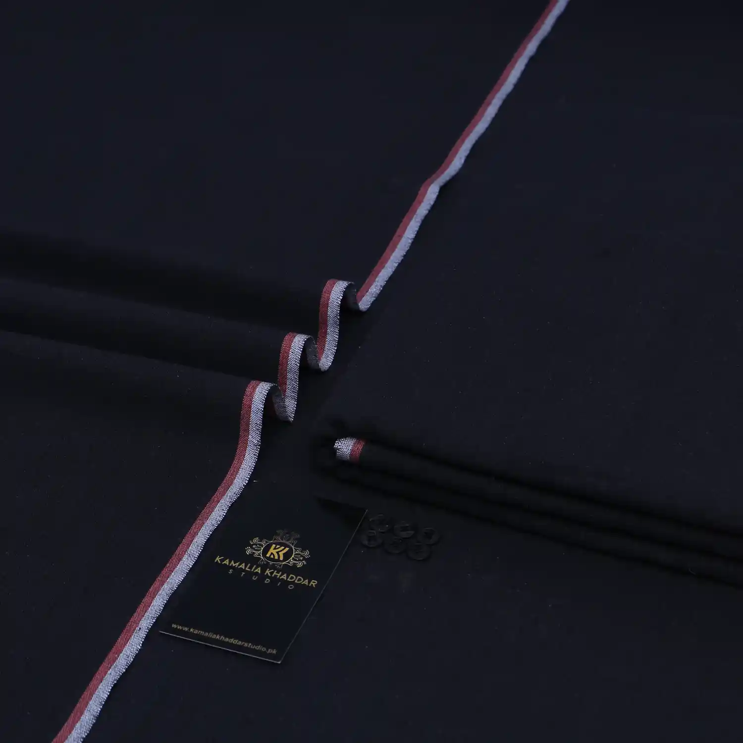 Summer-Khaddi-Breeze-Collection-Kuroi-Black.webp Summer Khaddi Breeze Collection Full Black khaddar fabric for men
