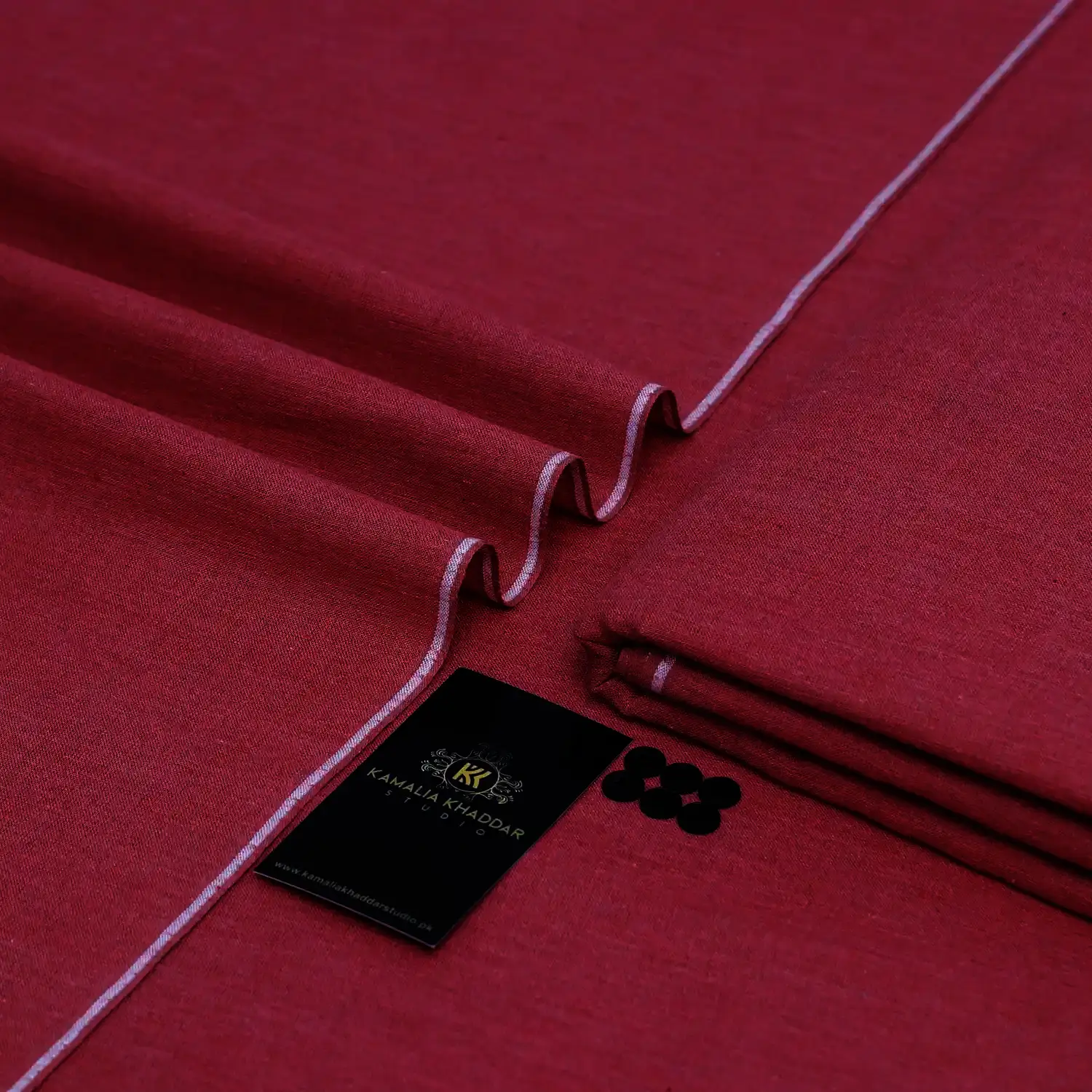 Summer-Khaddi-Premium-Collection-Refined-Rose.webp Summer Premium Khaddi | Deep Claret - Image 1