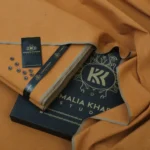 Premium Royal Handmade Winter Khaddar | Gold Metal
