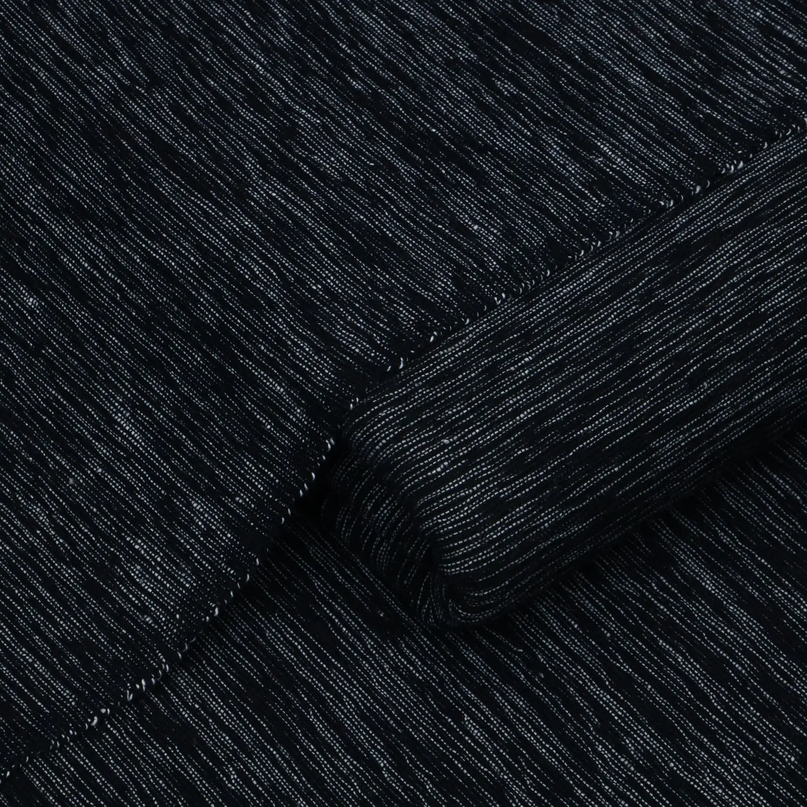 Almost Black Pure Handmade Royal Winter Khaddar | Almost Black - Image 1
