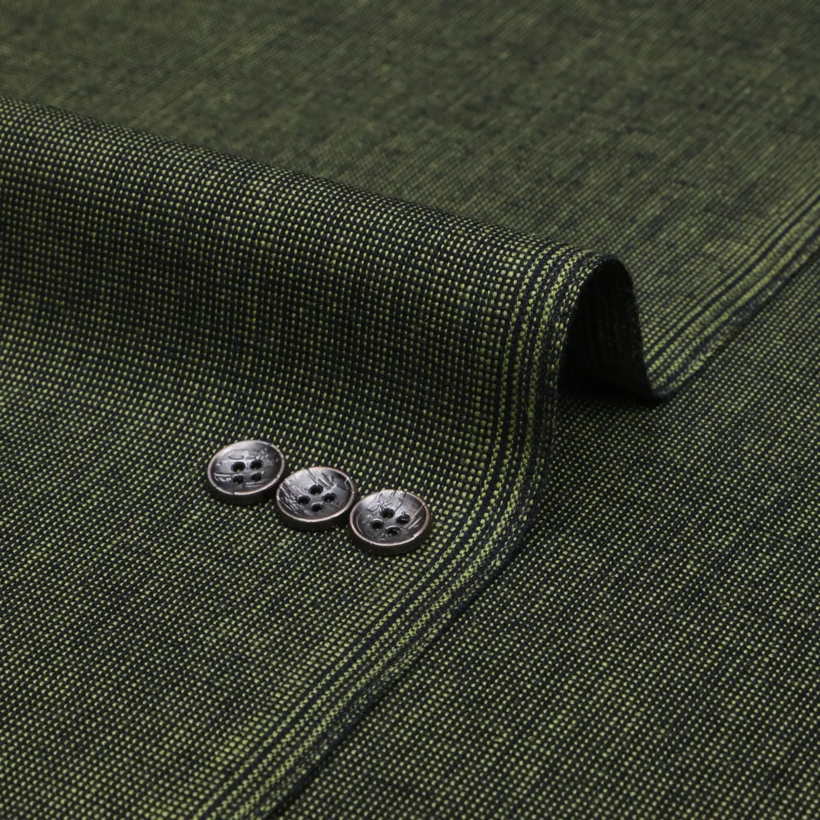 Rangoon Green Winter Premium Safeeni Check Khaddar | Rangoon Green - Image 1