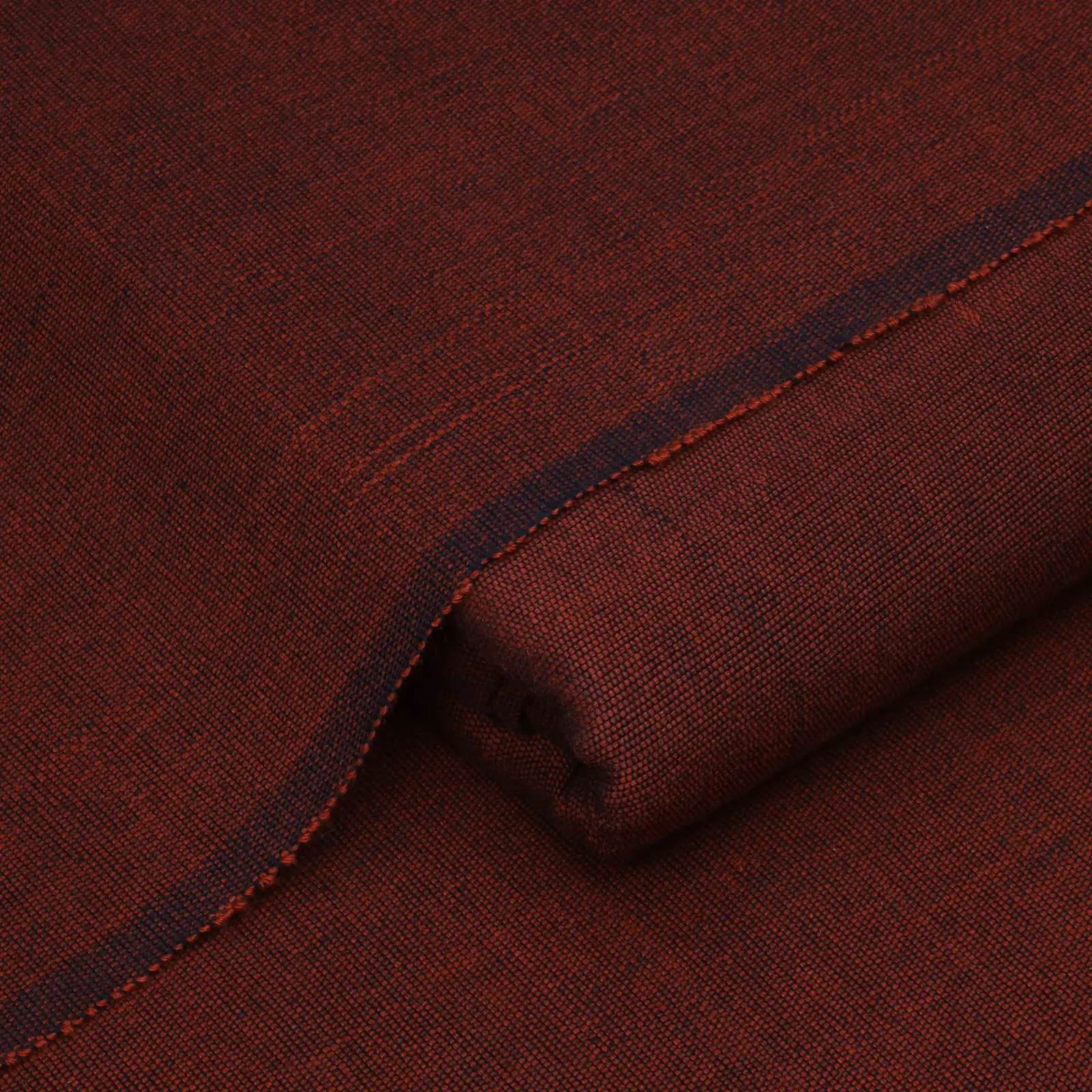 Reddish Orange Pure Handmade Royal Winter Khaddar | Reddish Orange - Image 1